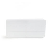 Комод С 6 ящиками NEWARK единый размер белый LA REDOUTE INTERIEURS  фото, kupilegko.ru